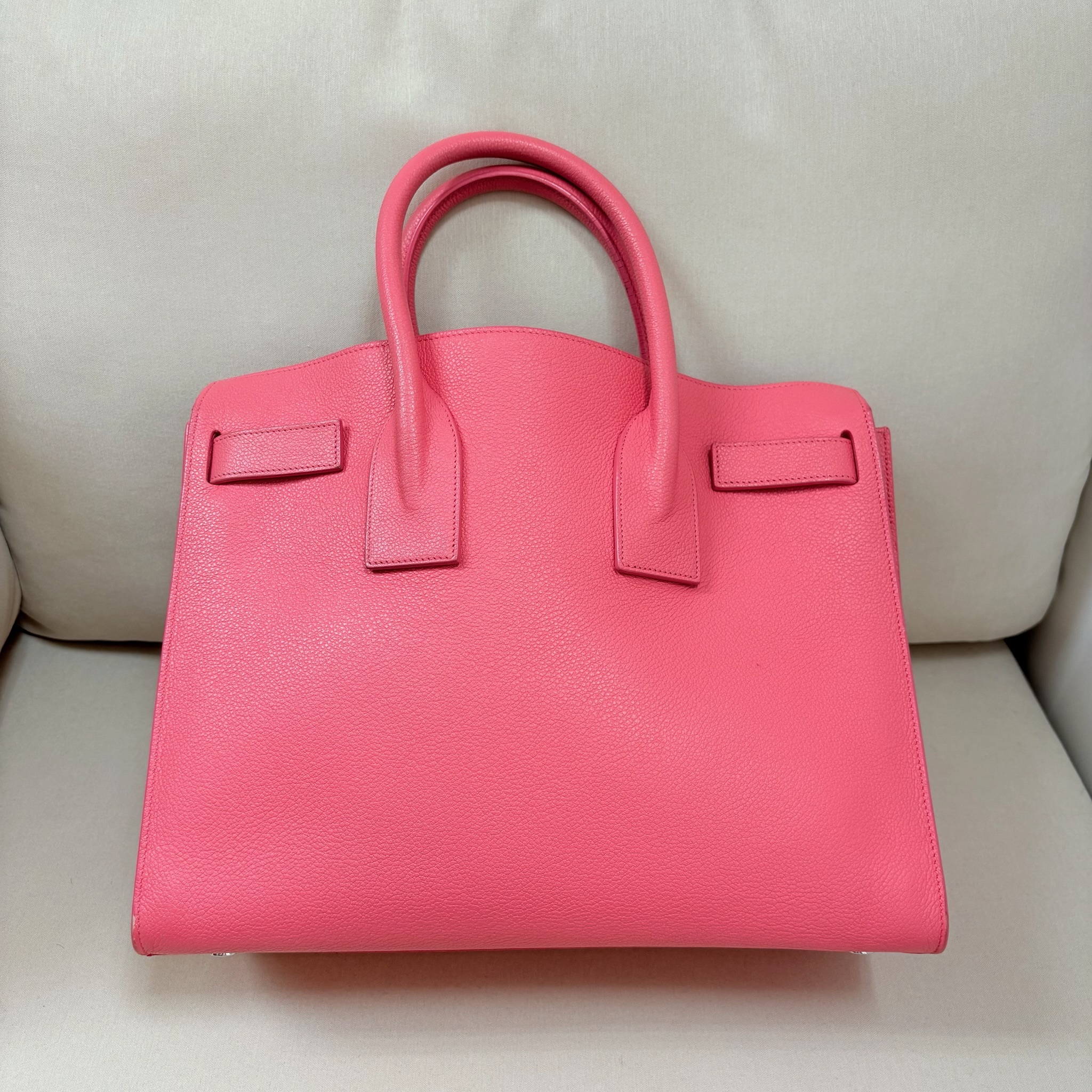 YSL Sac De Jour Bag - Pink / Shw