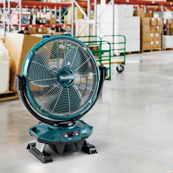 "MAKITA"牧田牌 充電風扇(自動搖擺)(鋰40V/AC220V)(淨機)-[CF003GZ]