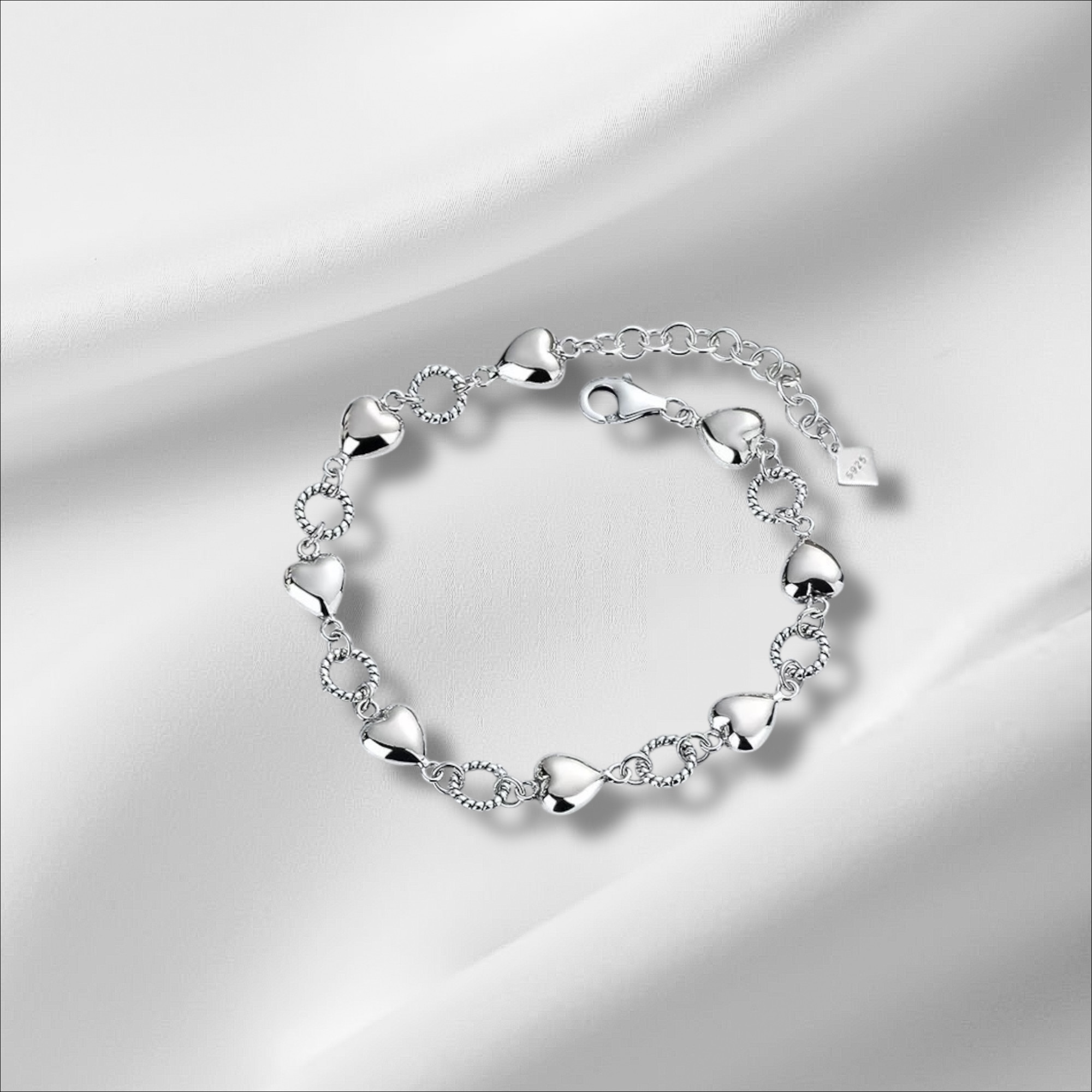 Lovely 925 Silver Bracelet