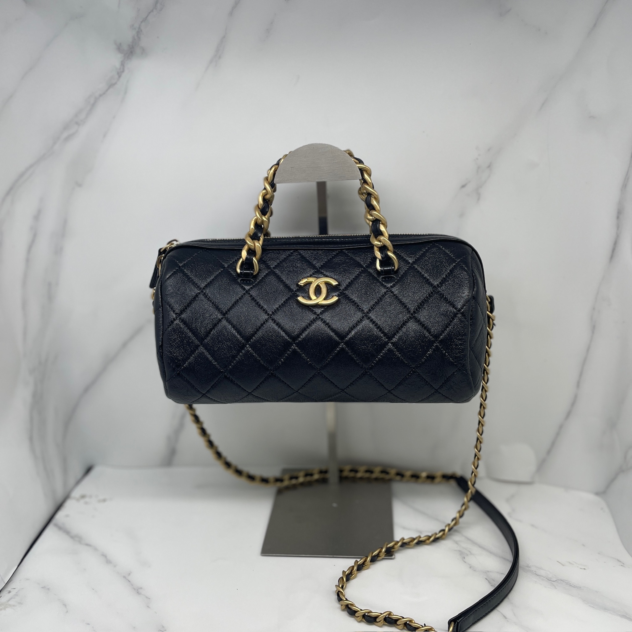 Chanel Therapy Bowling Bag