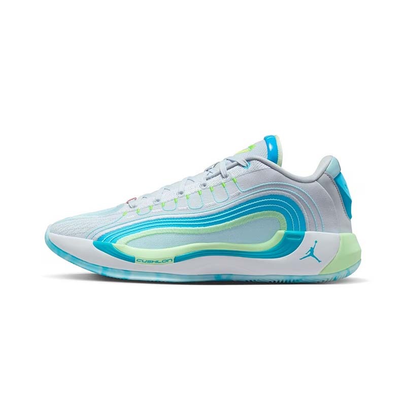 JORDAN LUKA 4 PF 4 PF "Navigator" 實戰籃球鞋 灰白藍 男鞋 HF0824-002 [國內代購]