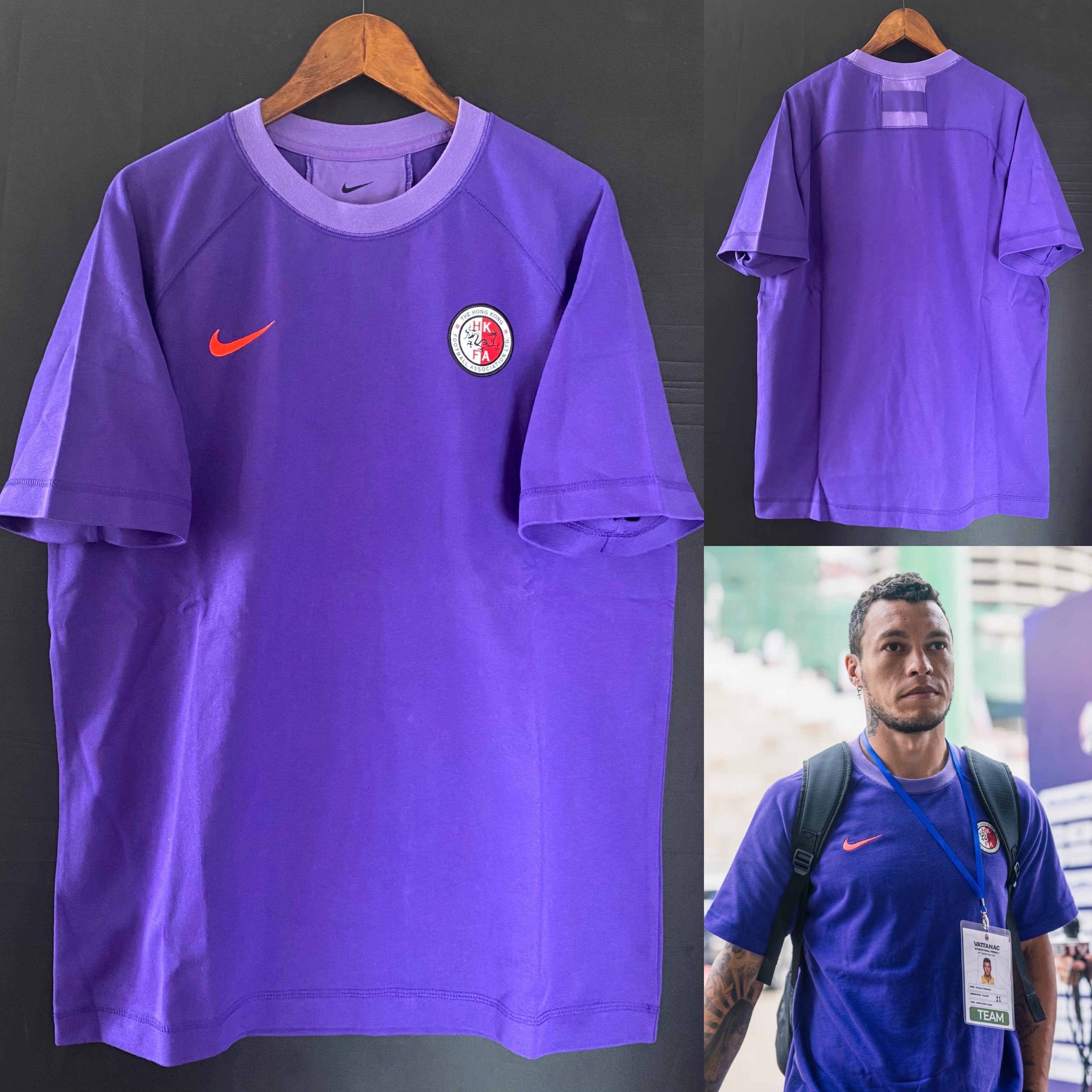 (Player Issue) Hong Kong Football Team 2023-2024 Nike Player Issue T Shirt