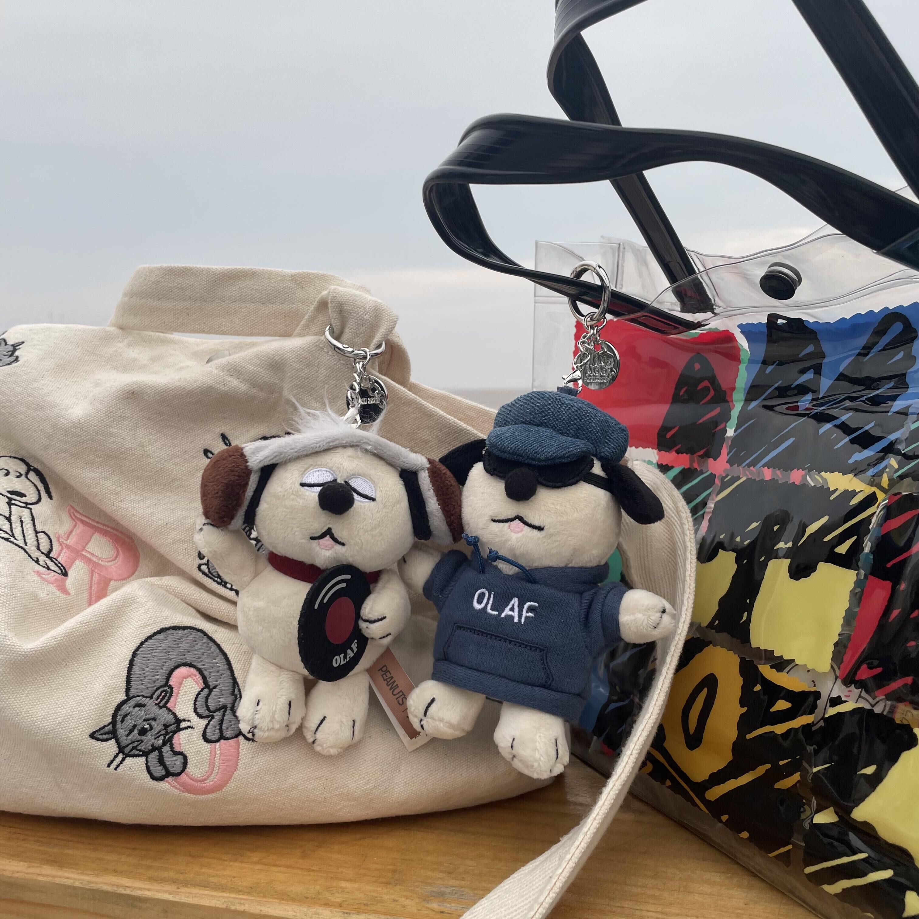 Snoopy 史努比 正版授權 在路上系列 毛絨吊飾 掛件吊飾 歐拉夫 安迪 (任買兩件711免運)/預購