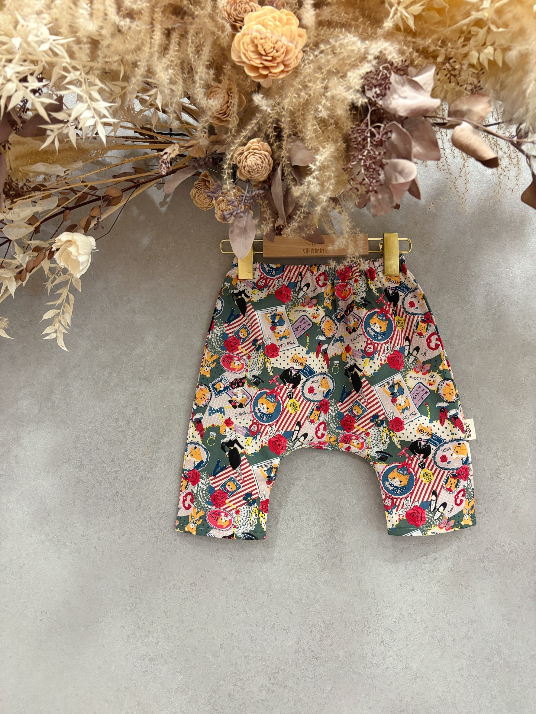 香水貓咪 哈倫七分褲 (90)