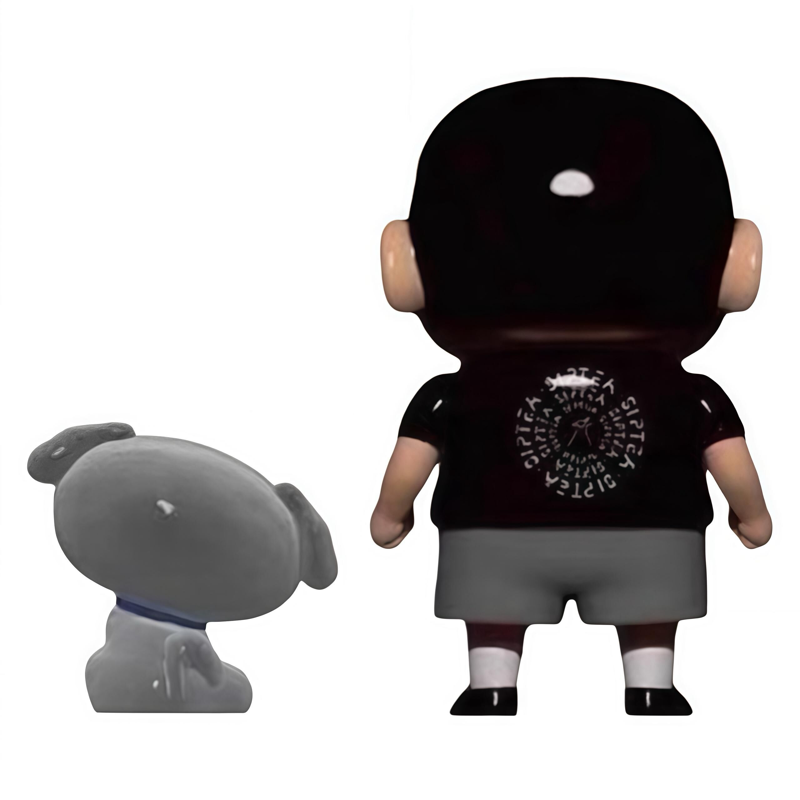 Best.Be.Fore x 1011 TEA 蠟筆小新 野原しんのすけ CITY BOY 黑白系列 SET（黑）