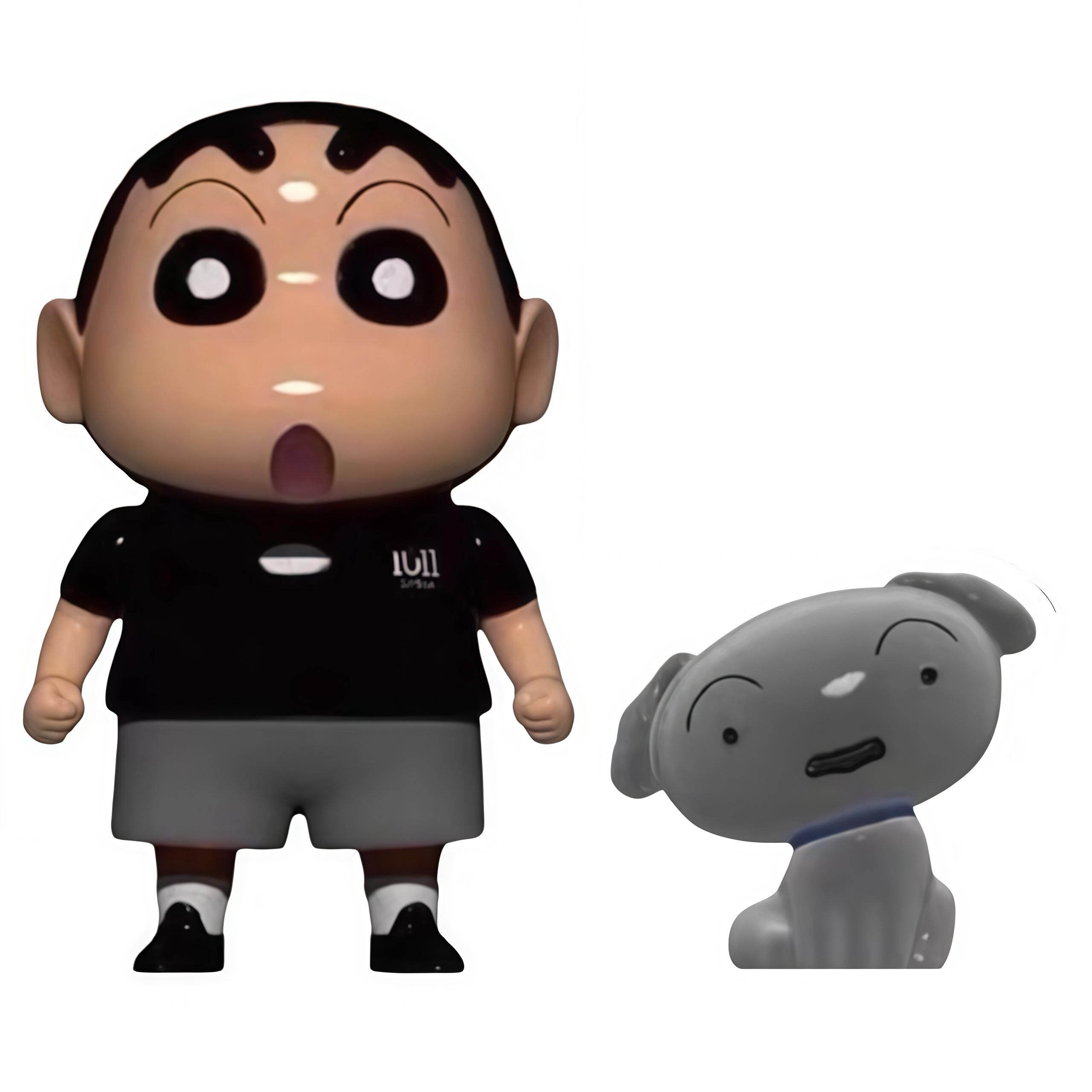 Best.Be.Fore x 1011 TEA 蠟筆小新 野原しんのすけ CITY BOY 黑白系列 SET（黑）