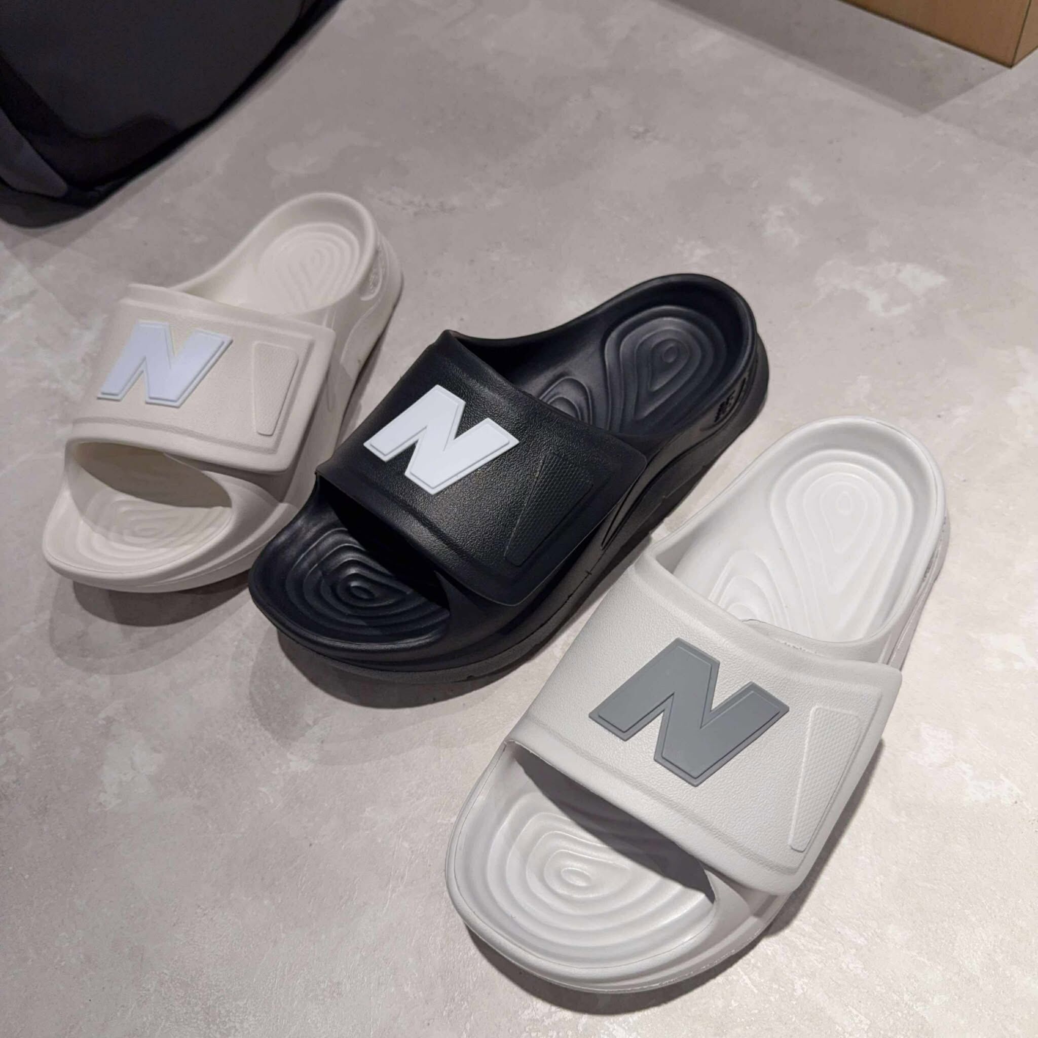 New Balance 202XA 女 Velcro Slide 灰SWASPTC1、黑SWASPTF1、白SWASPTG1