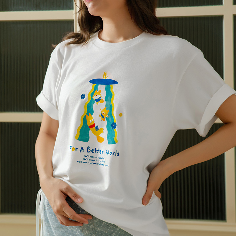 狐狸的夢想啟航 短袖T恤