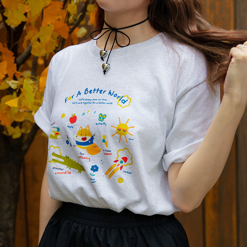 狐言狐語 短袖T恤