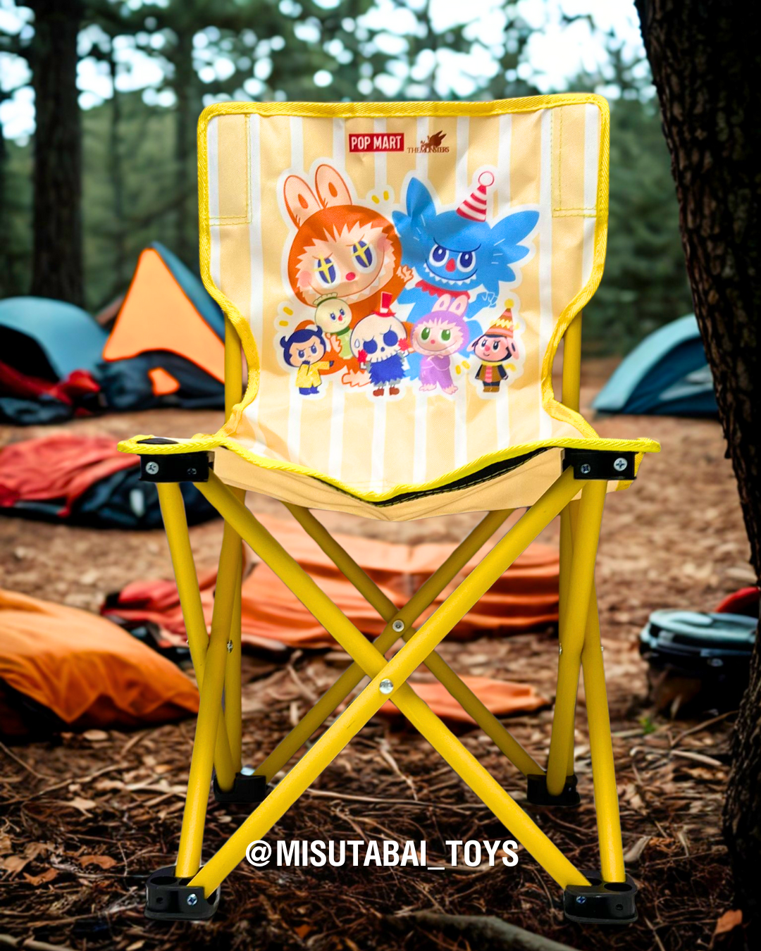 Labubu THE MONSTERS Camping Chair 折疊椅 ( POPMART )