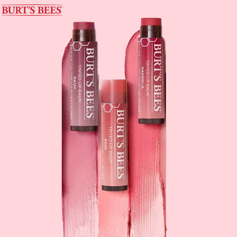 BURT'S BEES - 有色天然淡彩潤唇膏 |護唇膏