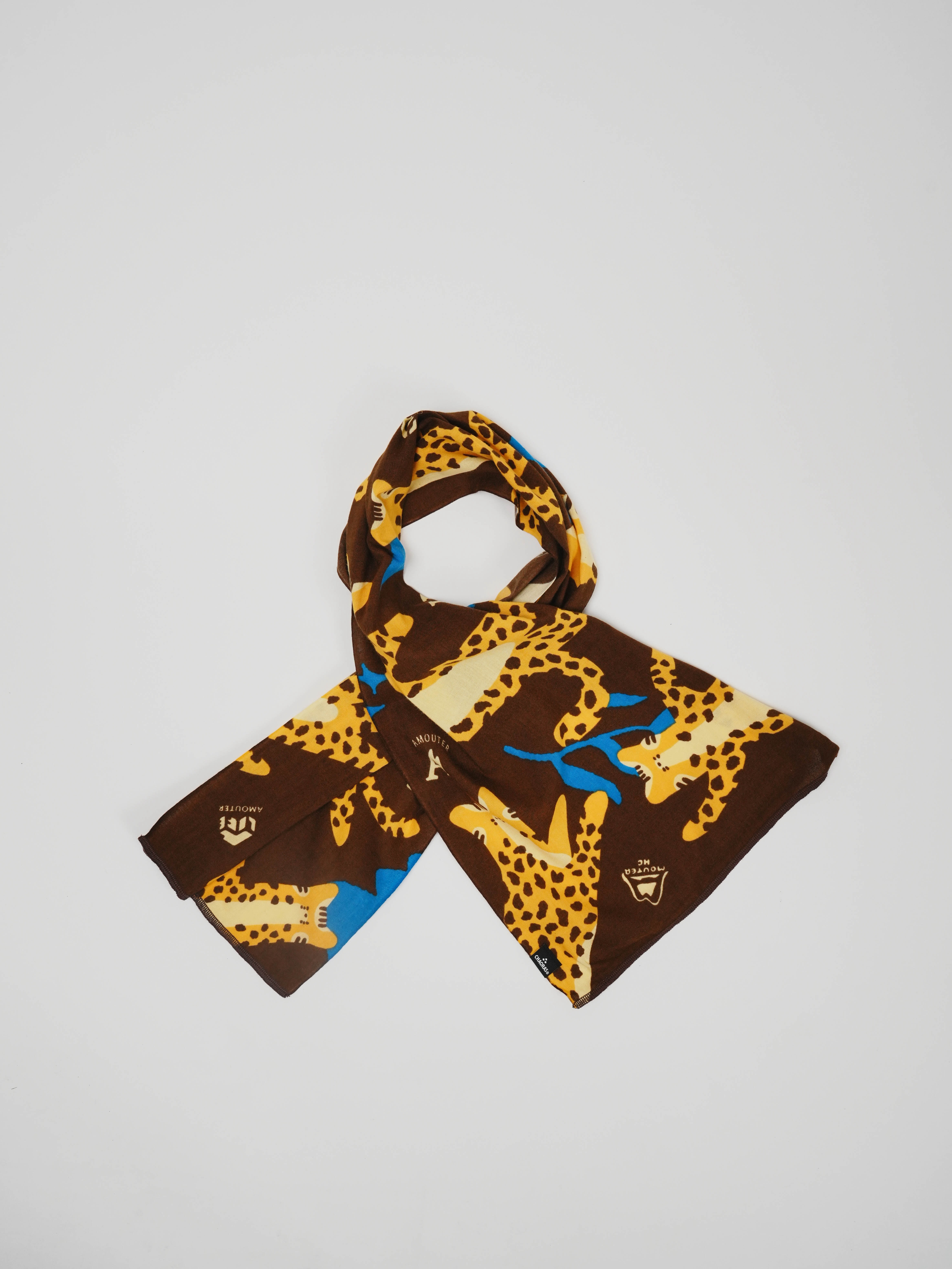 [ AMOUTER 聯名系列 ] CHAORAS Tenugui 方巾 - 里山組 / 虎虎阿義