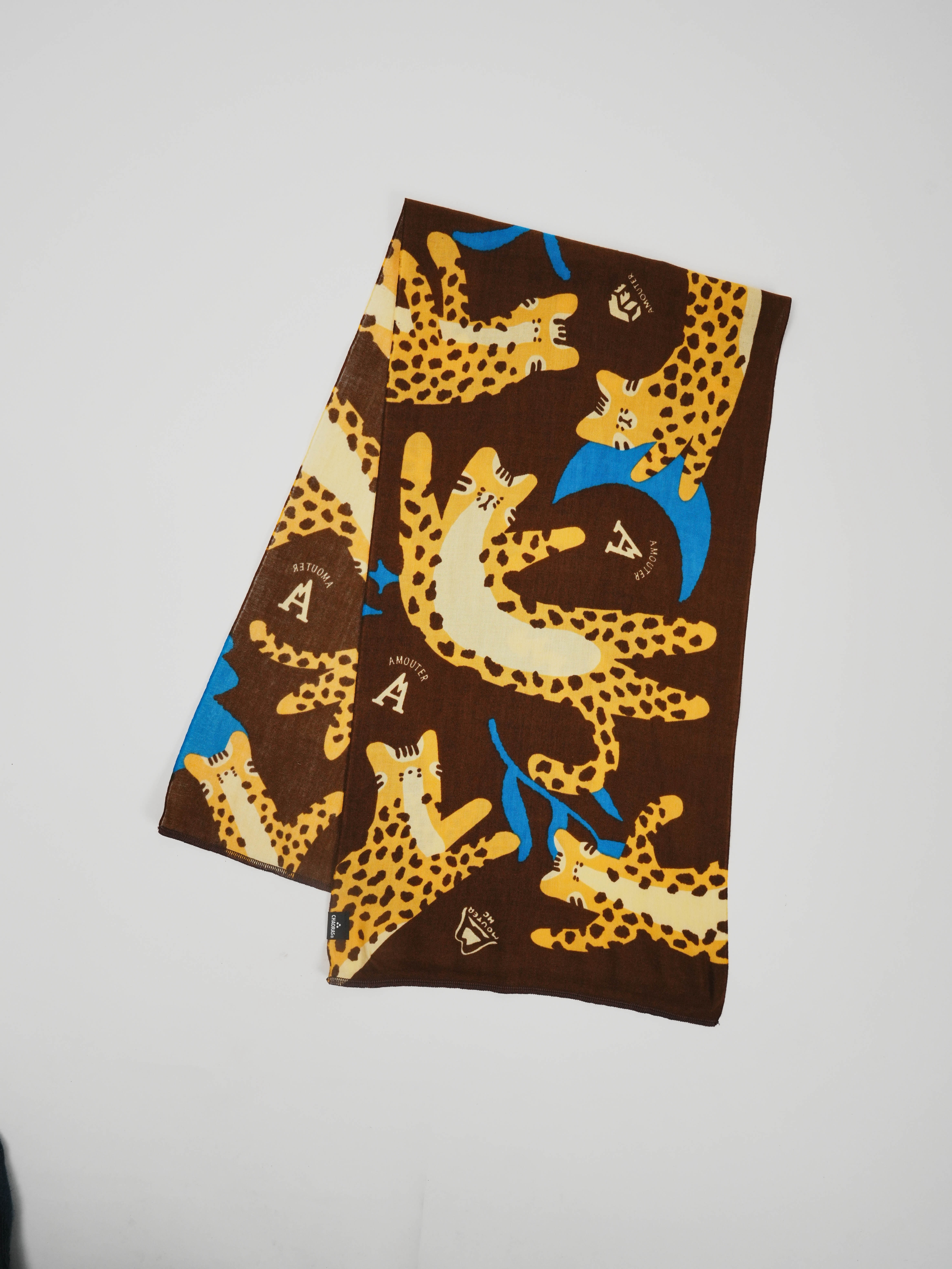 [ AMOUTER 聯名系列 ] CHAORAS Tenugui 方巾 - 里山組 / 虎虎阿義