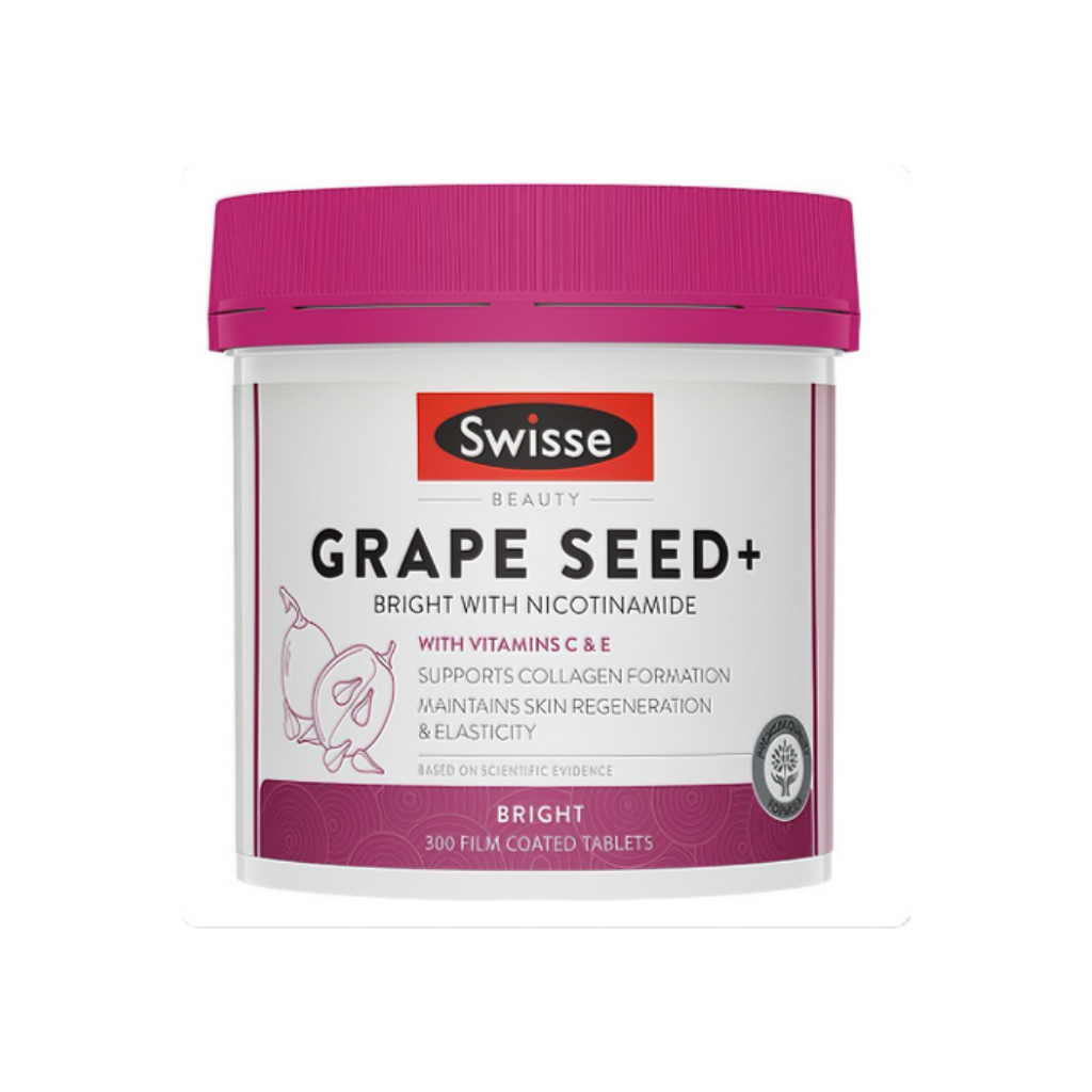 Swisse Beauty seed+ 葡萄籽膠囊 - 300粒 膠原蛋白生成 抗氧化