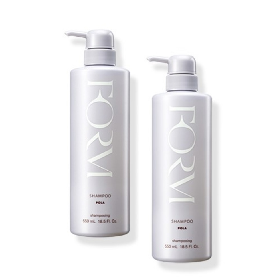 Pola - FORM 洗髮液套裝 洗頭水+護髮素(滋潤/豐盈) 550ml