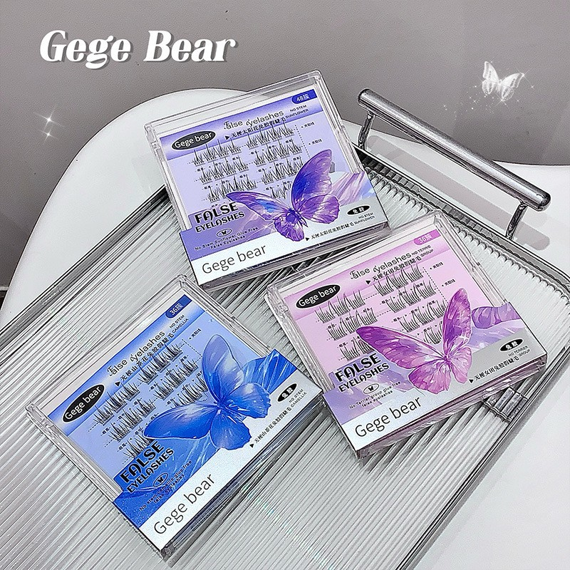 GegeBear Invisible-Band Glue-Free False EyeLashes