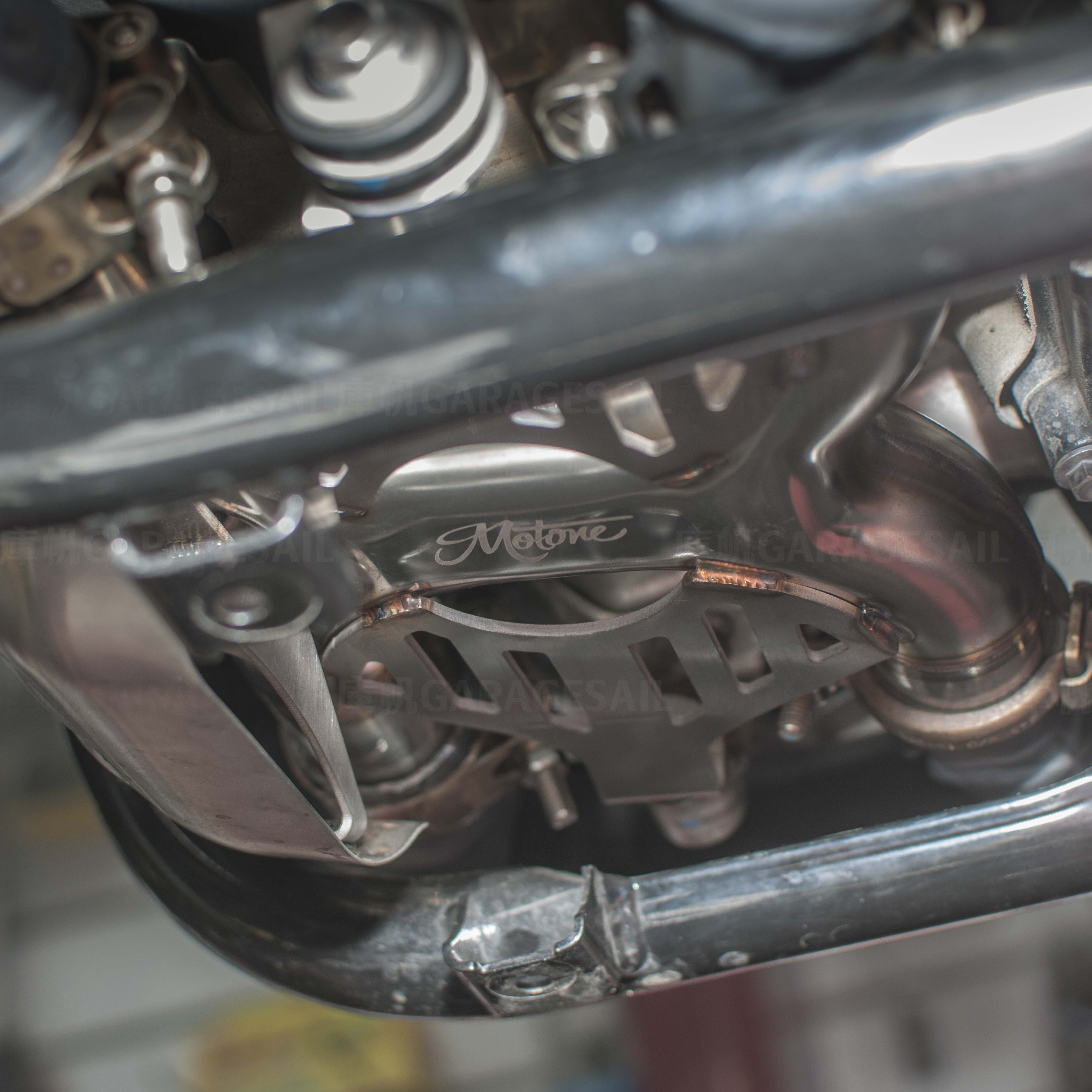 Motone LC X-Pipe Cat-Delete Exhaust System