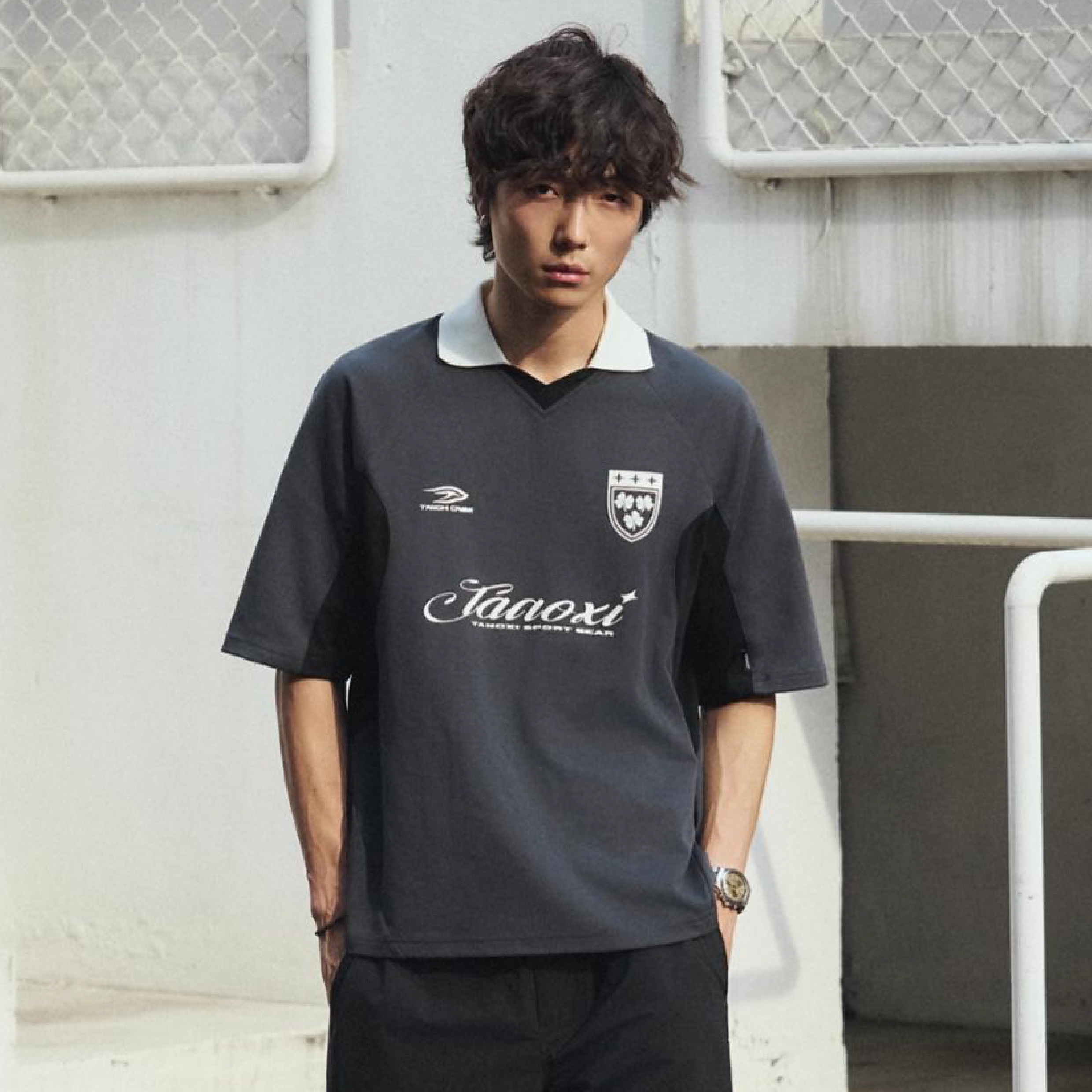 TANOXI Patchwork Football Jersey 涼感拼接足球衣 [TNX-T334]