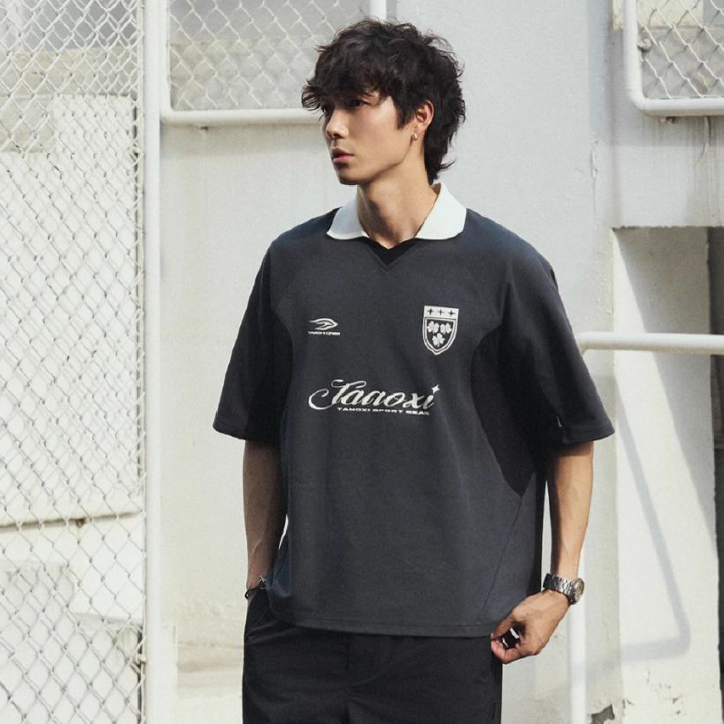 TANOXI Patchwork Football Jersey 涼感拼接足球衣 [TNX-T334]