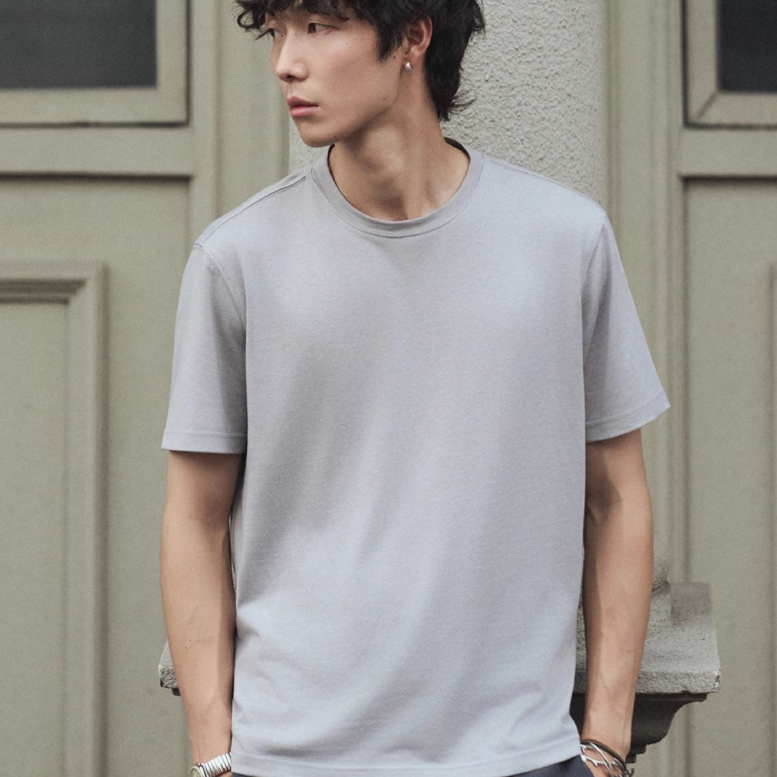 TANOXI Tencel Linen BOXY Tee 寬短 天絲亞麻短Tee [TNX-BOXY]