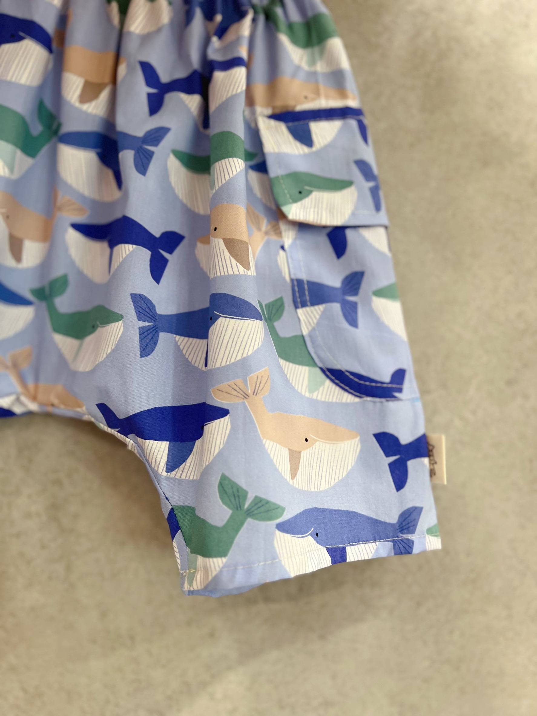 胖胖鯨魚 飛鼠短褲 (90)