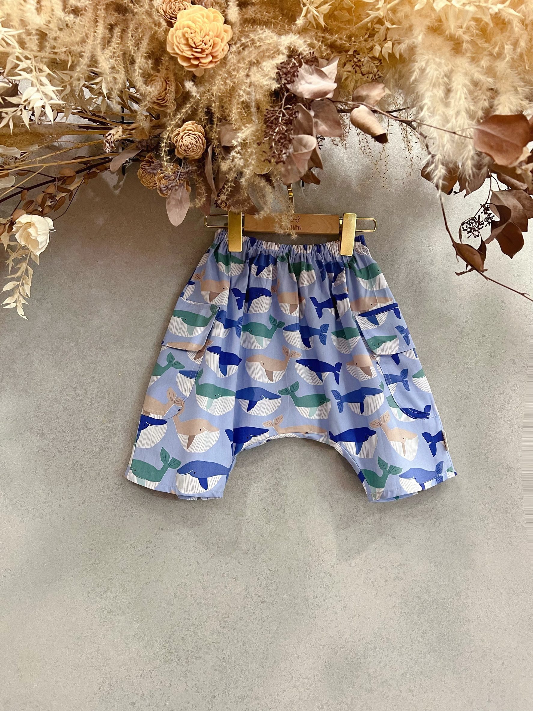 胖胖鯨魚 飛鼠短褲 (90)