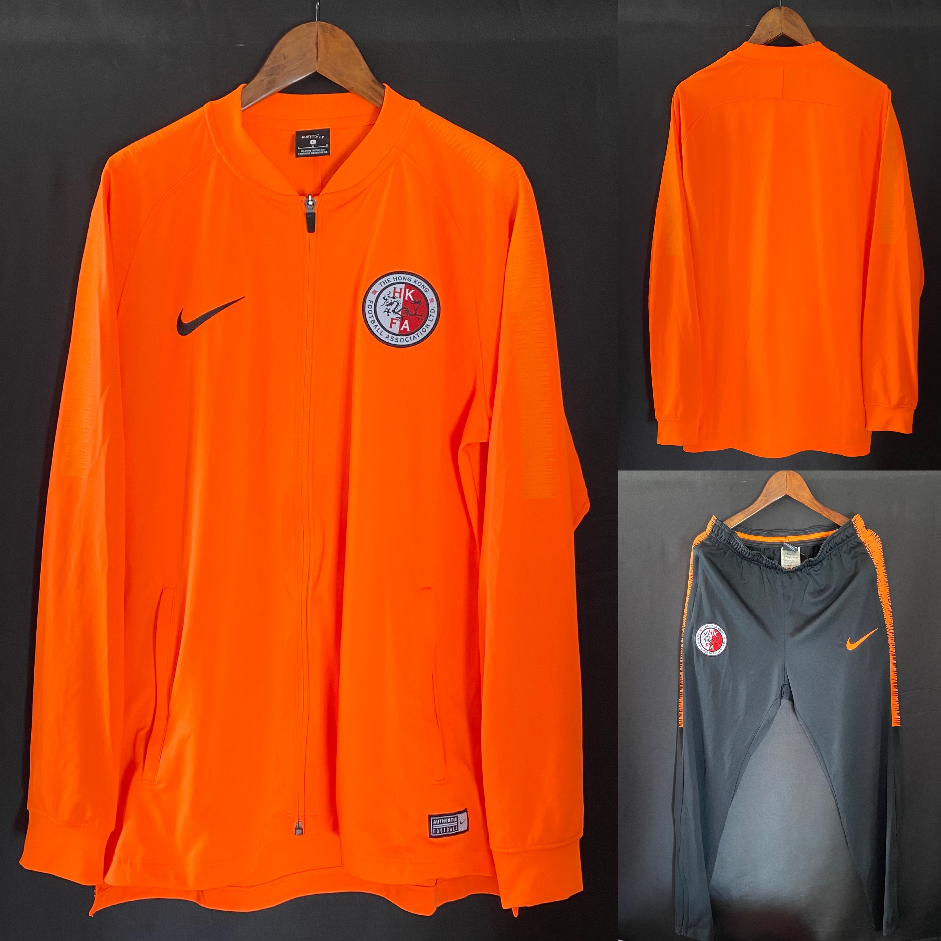 (Player Issue) Hong Kong Football Team 2016-2018 Nike Player Issue Training Jacket and Pants