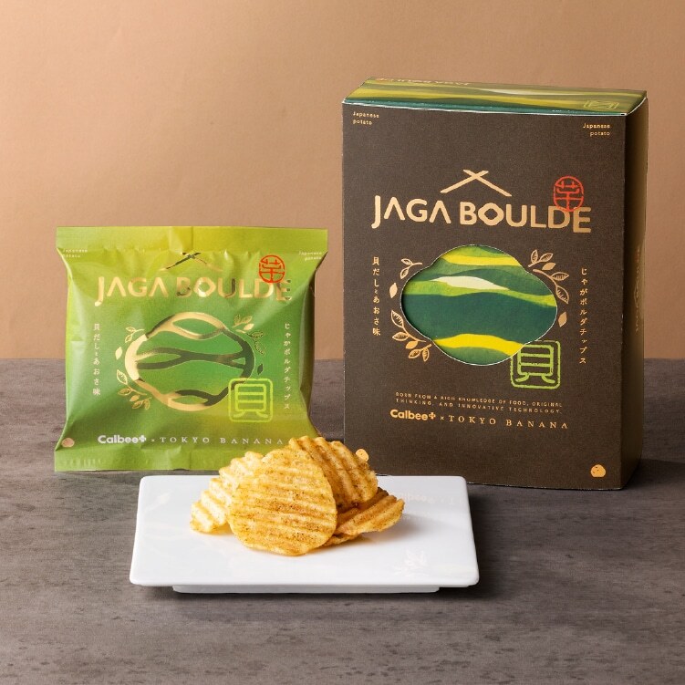 Calbee PLUS x Tokyo Banana 貝類海苔味厚切薯片