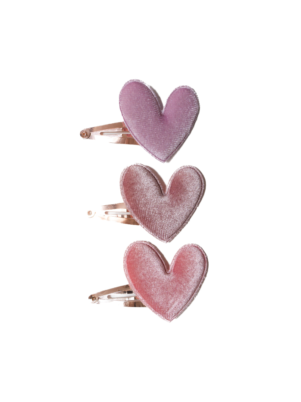 髮夾六件組《愛心旋律》粉嫩色系