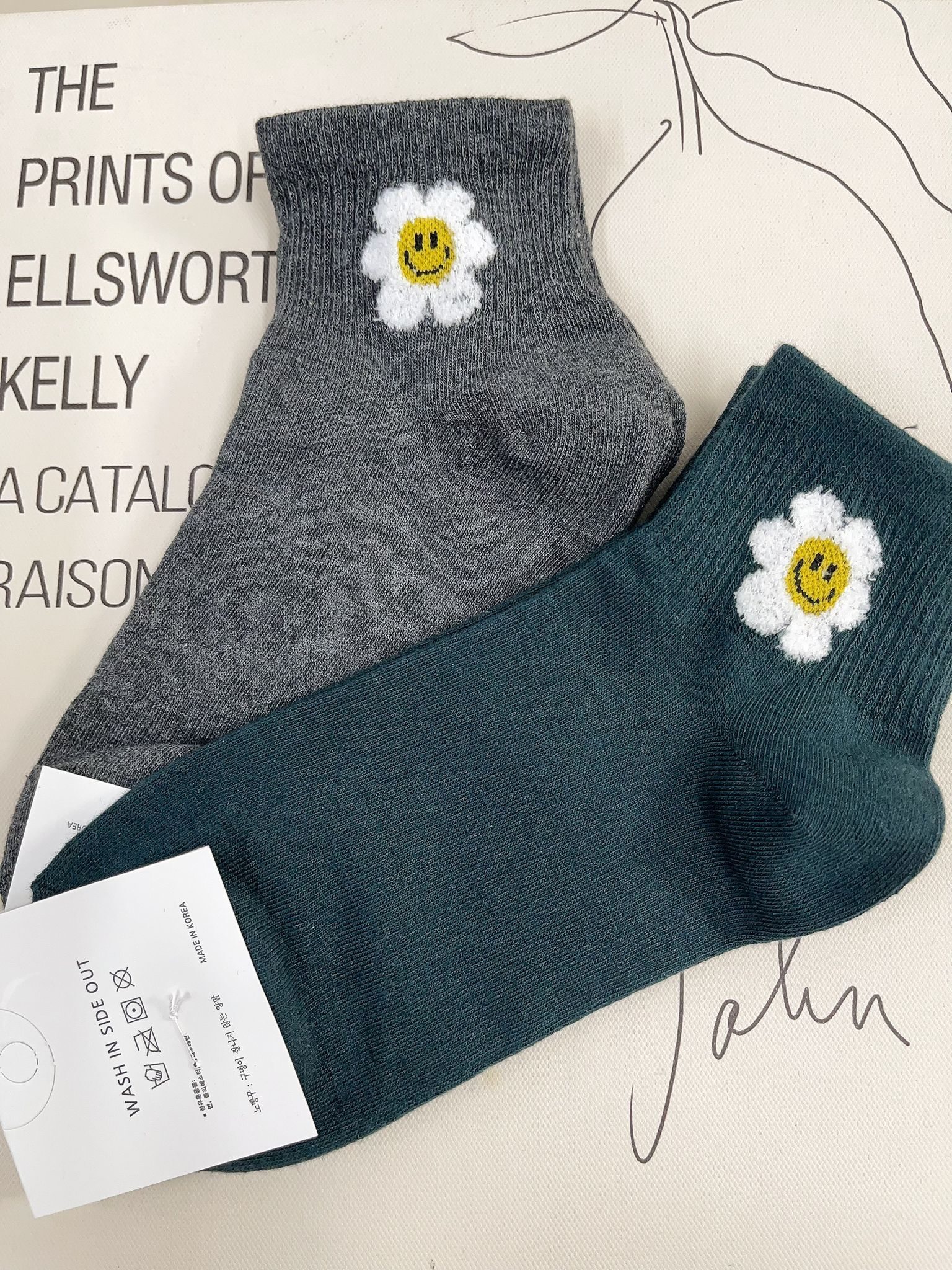 AC697/一粒花襪子