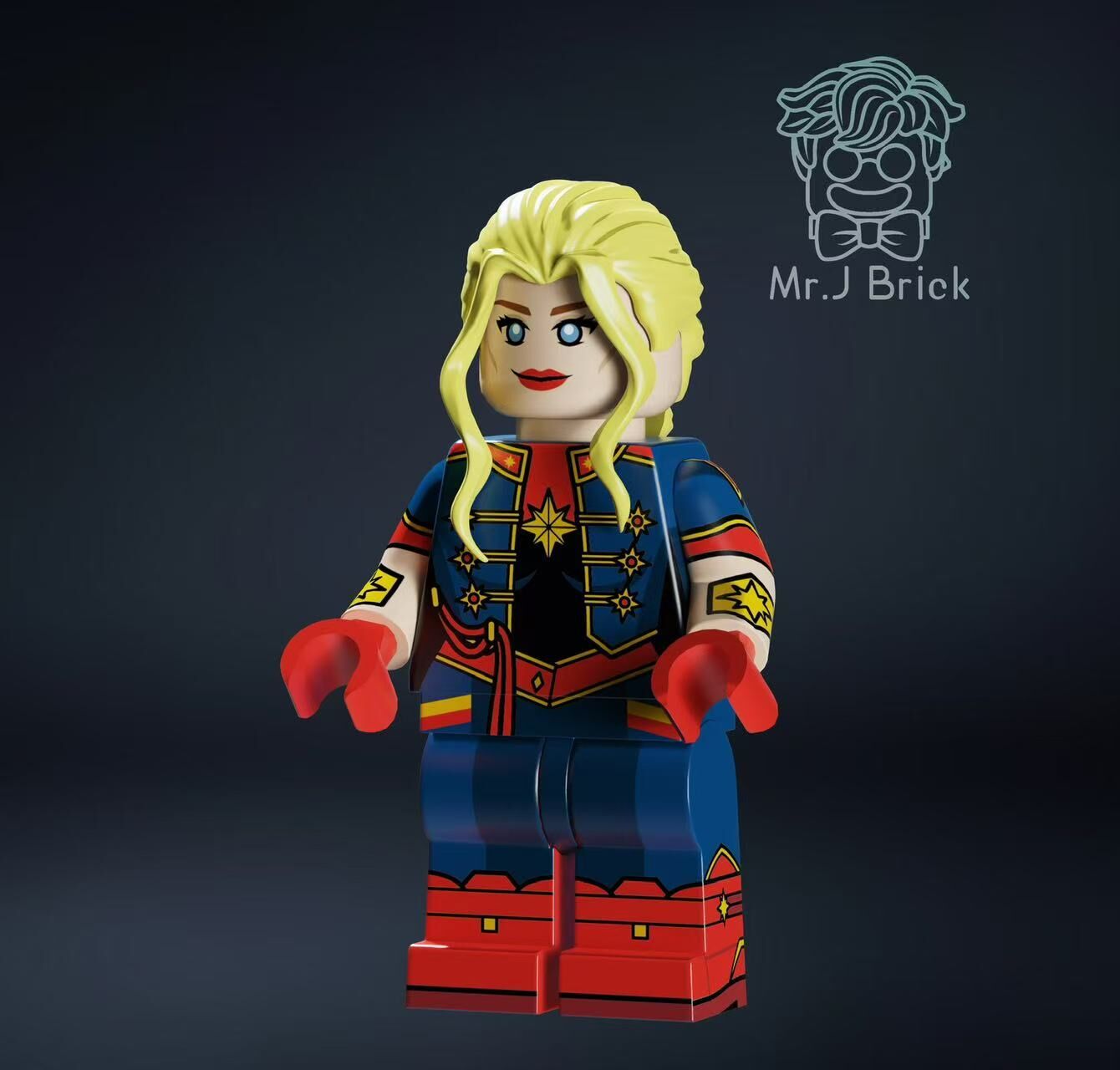 [MrJ][Preorder] Captain Marvel [PADprinted]