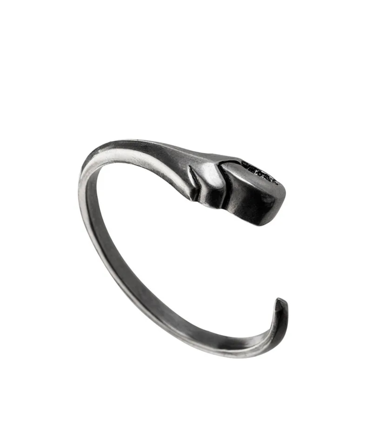 RECVOERY 烏鴉頭骨消逝手鐲 (古銀)