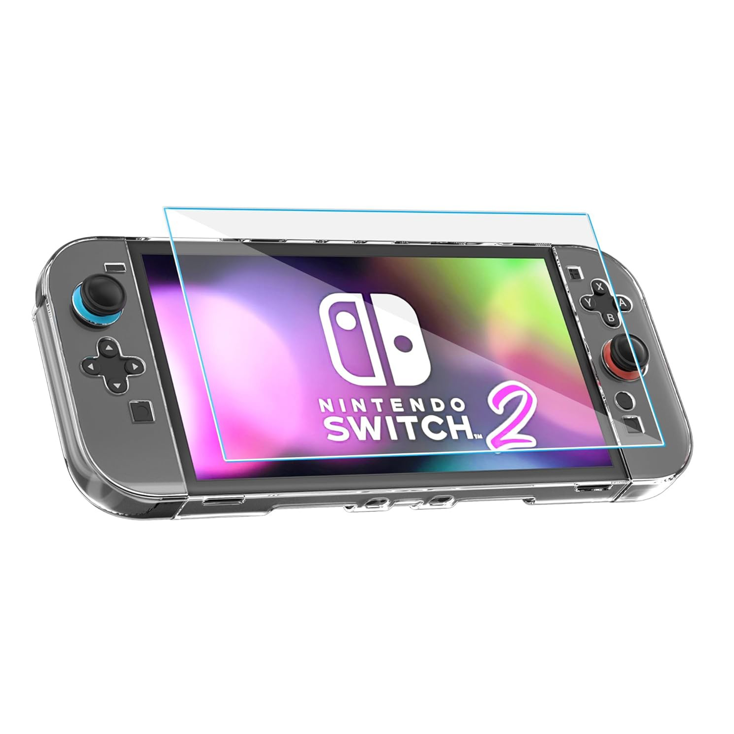 【Switch 2 現貨】XPRO - Super Glass HD - Nintendo Switch 2 高清防指紋高透光全屏鋼化玻璃保護貼