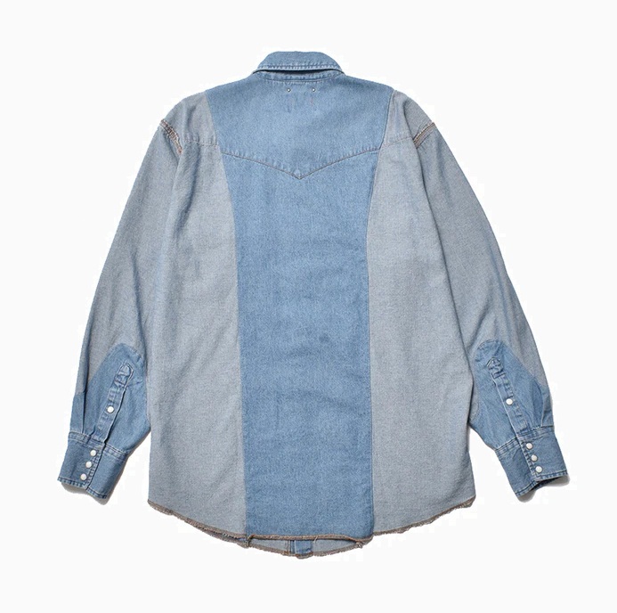 MINEDENIM x OLD PARK INSIDE OUT WESTERN SHIRT L/S - PRE ORDER ITEM (預訂中)