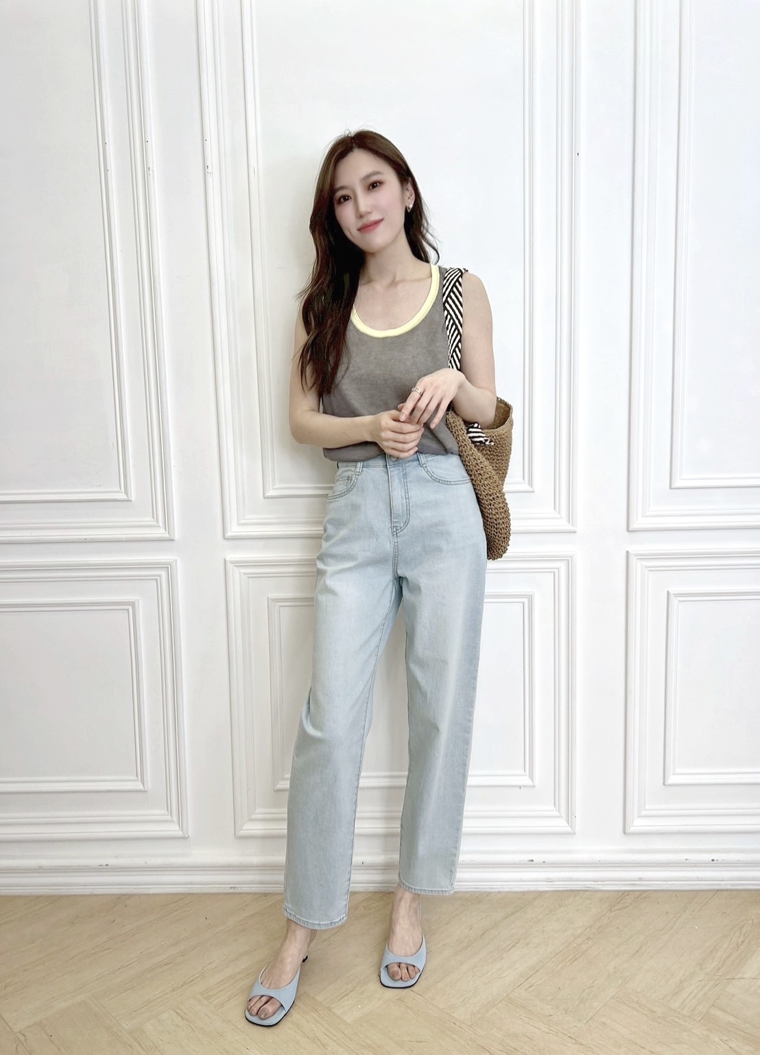 設計款雙色雙層背心