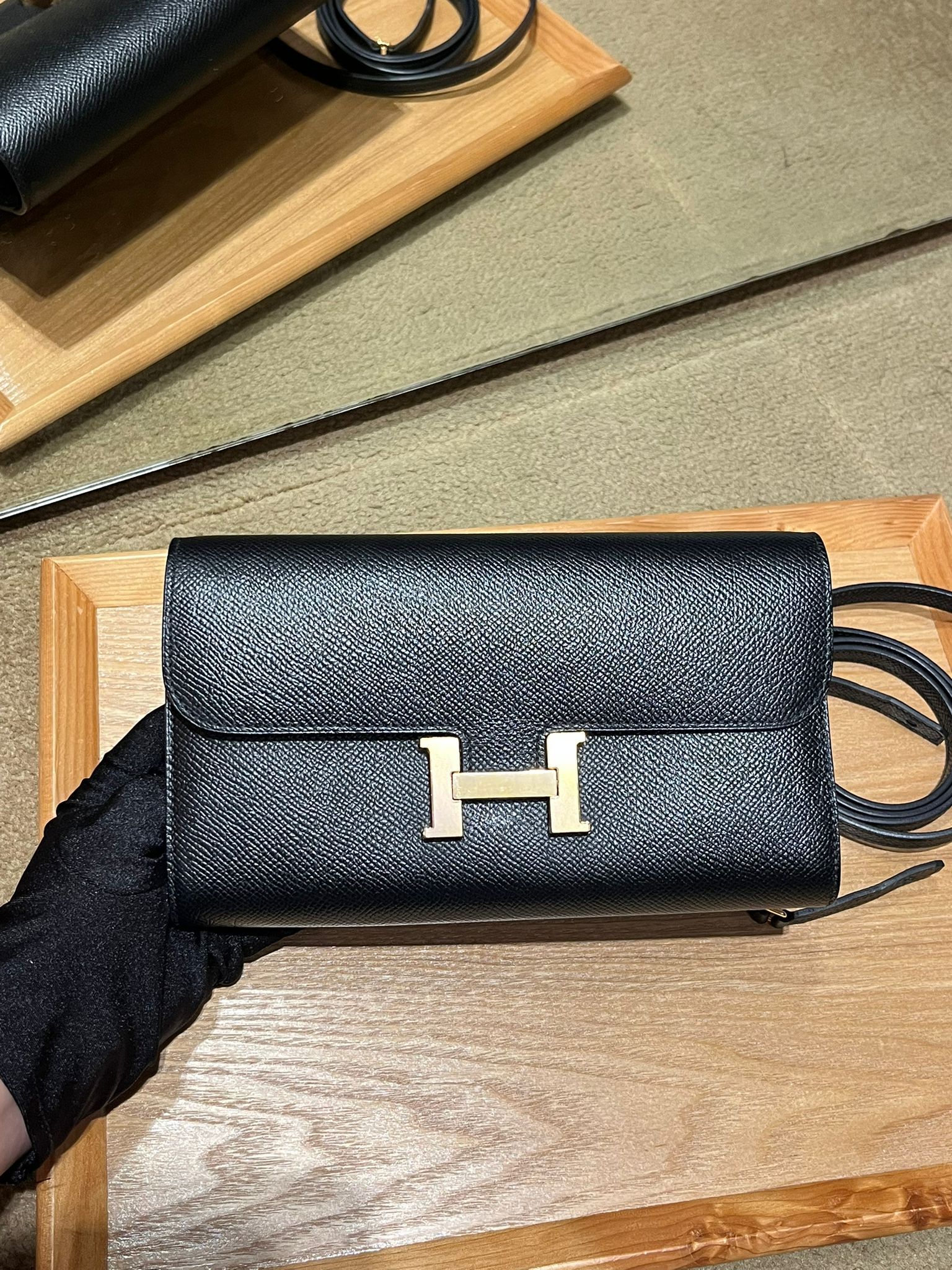 Constance to go 89 noir cc epsom Y （二手98%new）