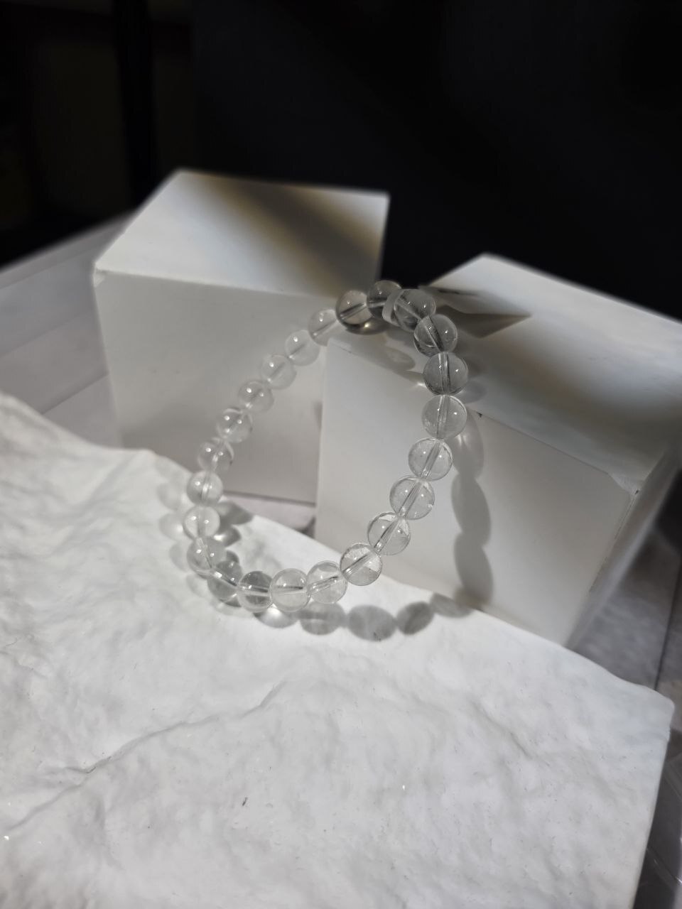 藍針水晶手鏈 8.4mm (5887)