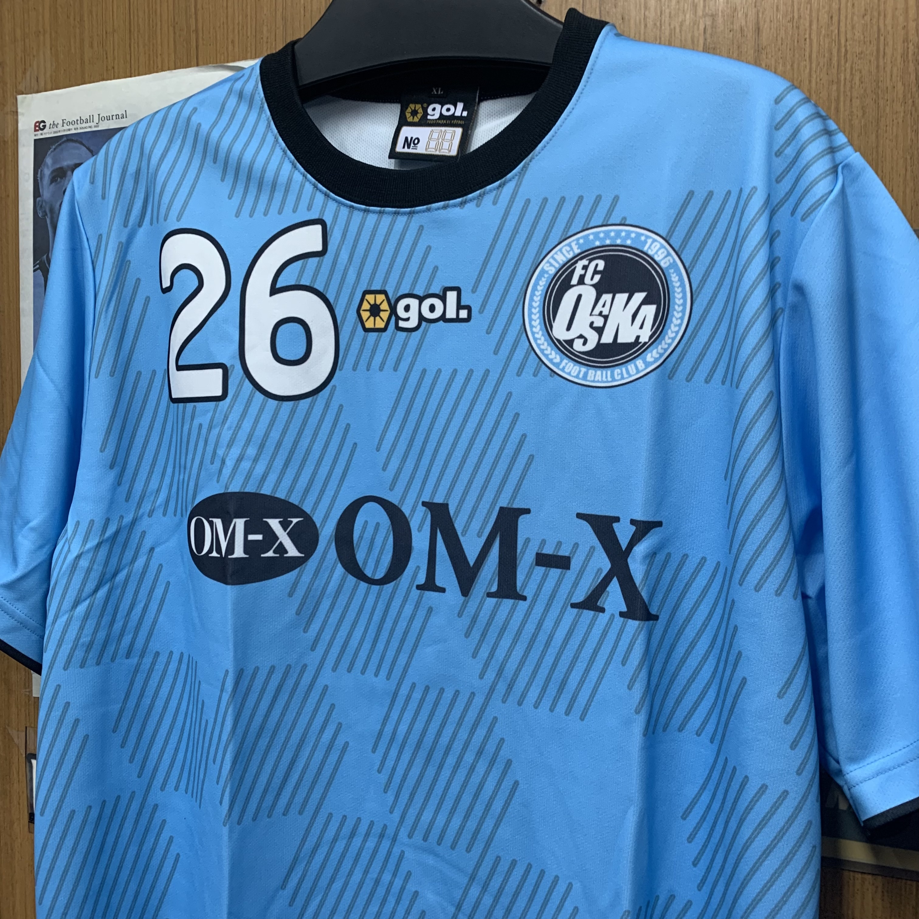 2014 FC Osaka Home Shirt with 26 [Used, XL 90% New]
