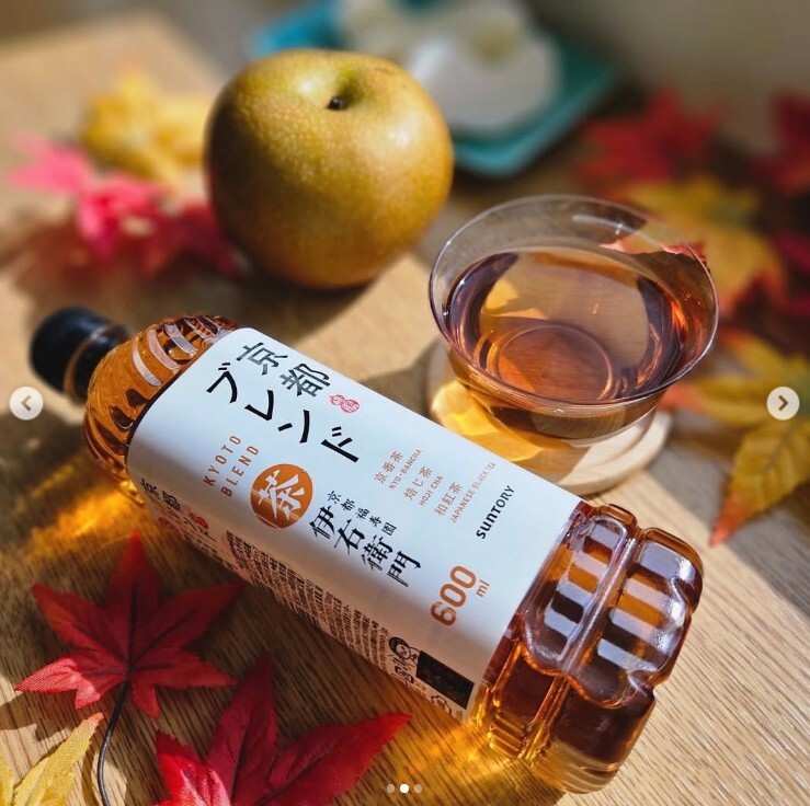 日本 Suntory 伊右衛門 京都三種調和茶 600ml