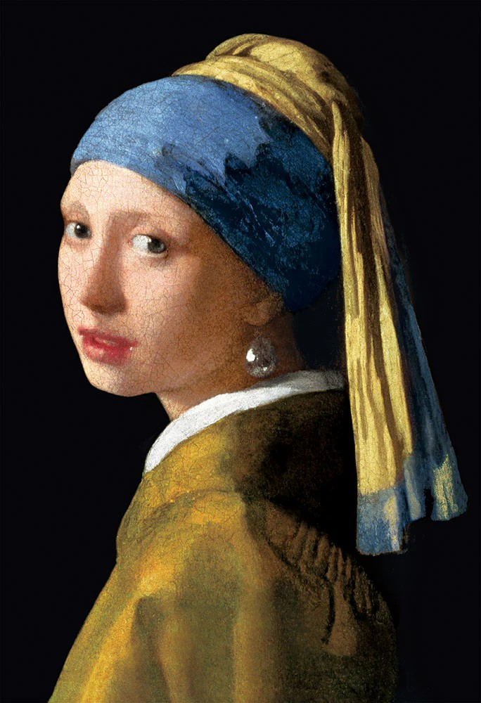 戴珍珠耳環的少女 (世界最小)