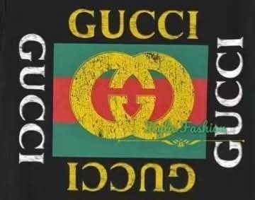 GG Kids 復古款 字母印花Tee