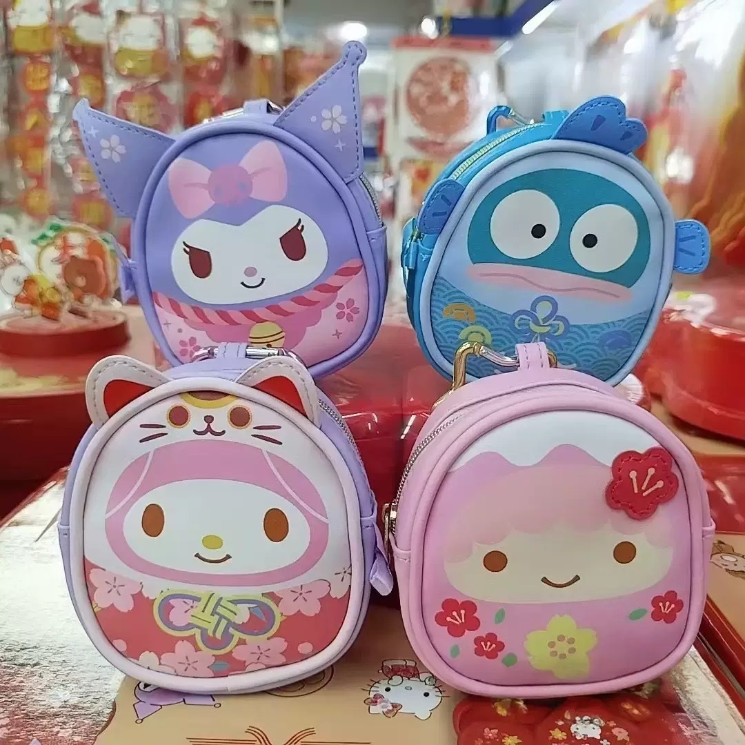 San*rio 不倒翁造型匙扣包 -2501273