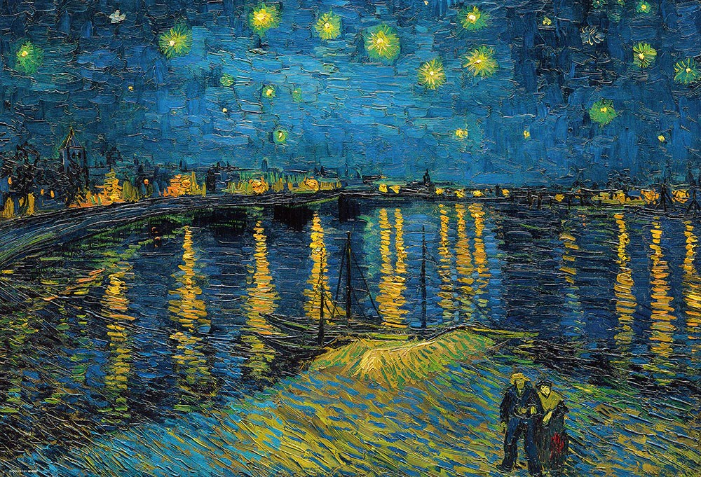 羅納河上的星夜