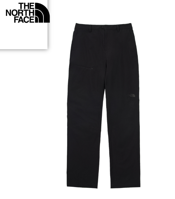 The North Face 北面 女款 防潑水戶外長褲 黑色 Basin Pants | 登山健行快乾褲 DWR機能褲 W款  JUN25