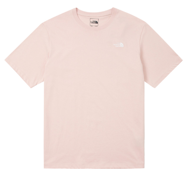 The North Face 北面 男女同款 粉紅色小LOGO短袖T恤 RLX CORE | 百搭休閒潮流上衣 Unisex Tee  JUN25