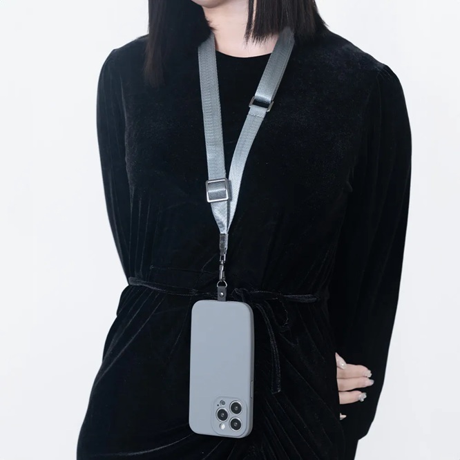 ekax 可調節長度單鉤尼龍背帶頸掛繩