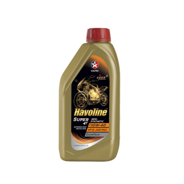 CALTEX HAVOLINE SUPER 4T 10W40 (1L)