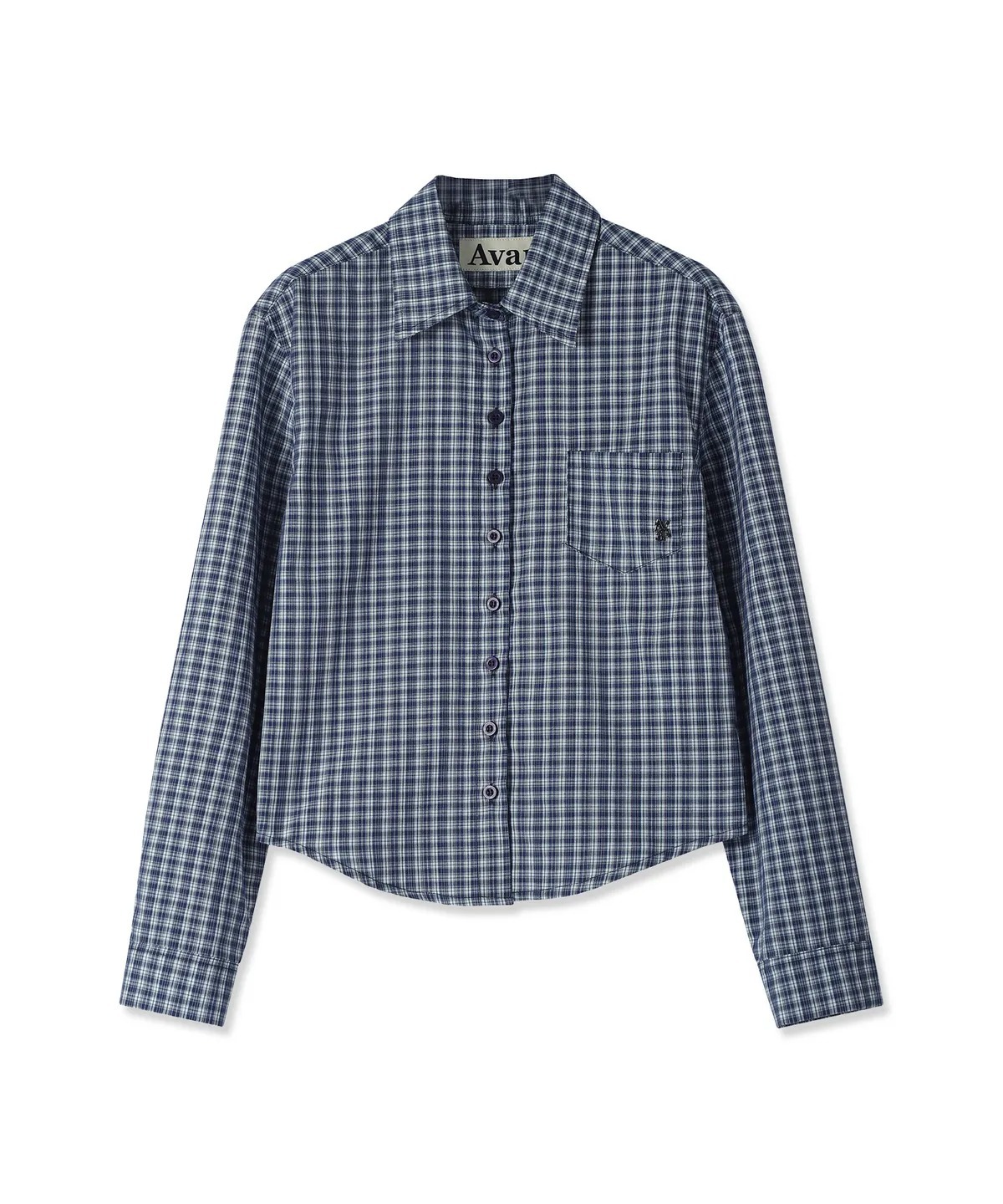 AVANDRESS She Minimal Check Shirt