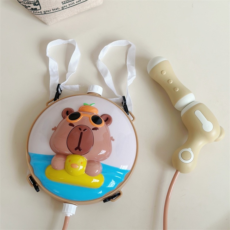 現貨｜寶貝最愛的卡逼巴拉背包水槍 𓇼 ⋆.˚