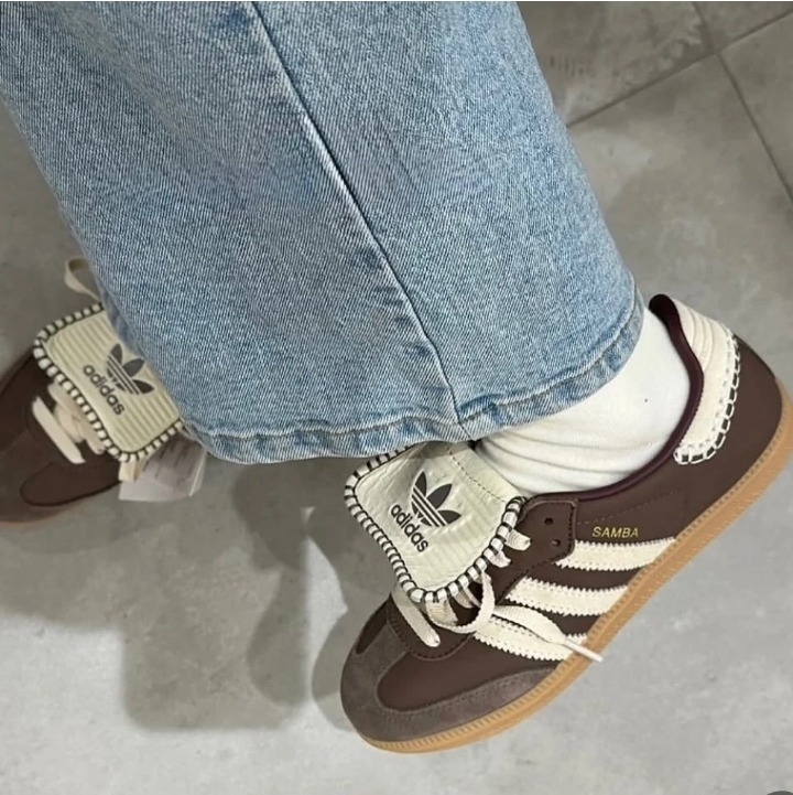 Adidas Originals Samba LT 台灣未販售 摩卡咖啡 奶油棕 翻蓋 長鞋舌 外縫線 男女 森巴 復古鞋 JQ6620